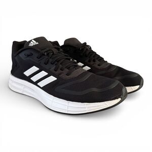 Adidas Duramo 10 Running Shoes Women's Size 9.5 Black White Sneakers GX0709